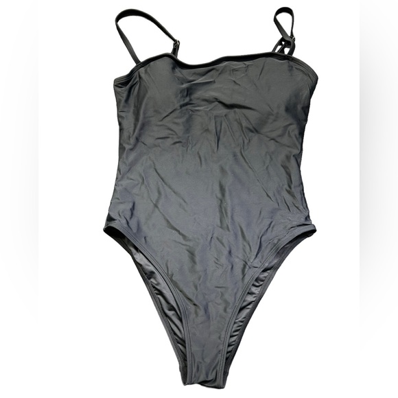 RELLECIGA Women's Brazilian One Piece high cut cheeky Swimsuit size M NWT - Picture 2 of 6